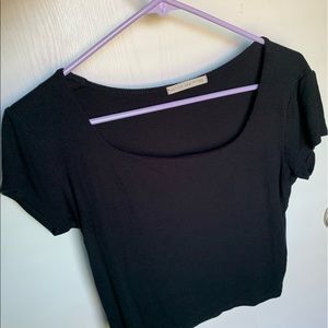 Black Crop Top